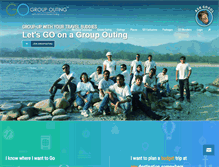 Tablet Screenshot of groupouting.com